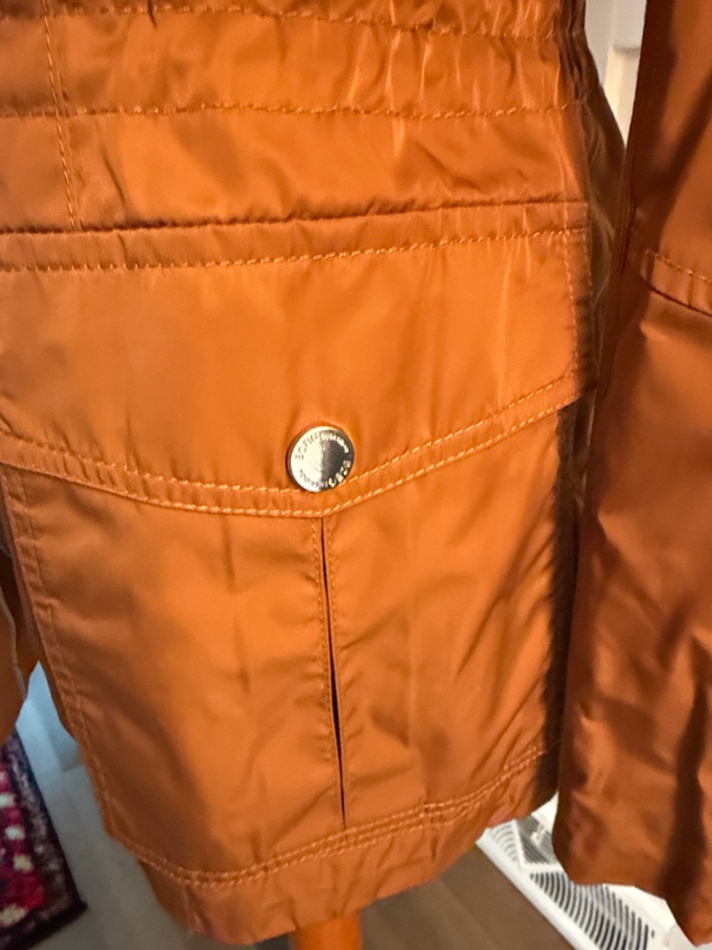 BCBGeneration Rust Utility Jacket with Zip Pockets - Picture 6 of 12